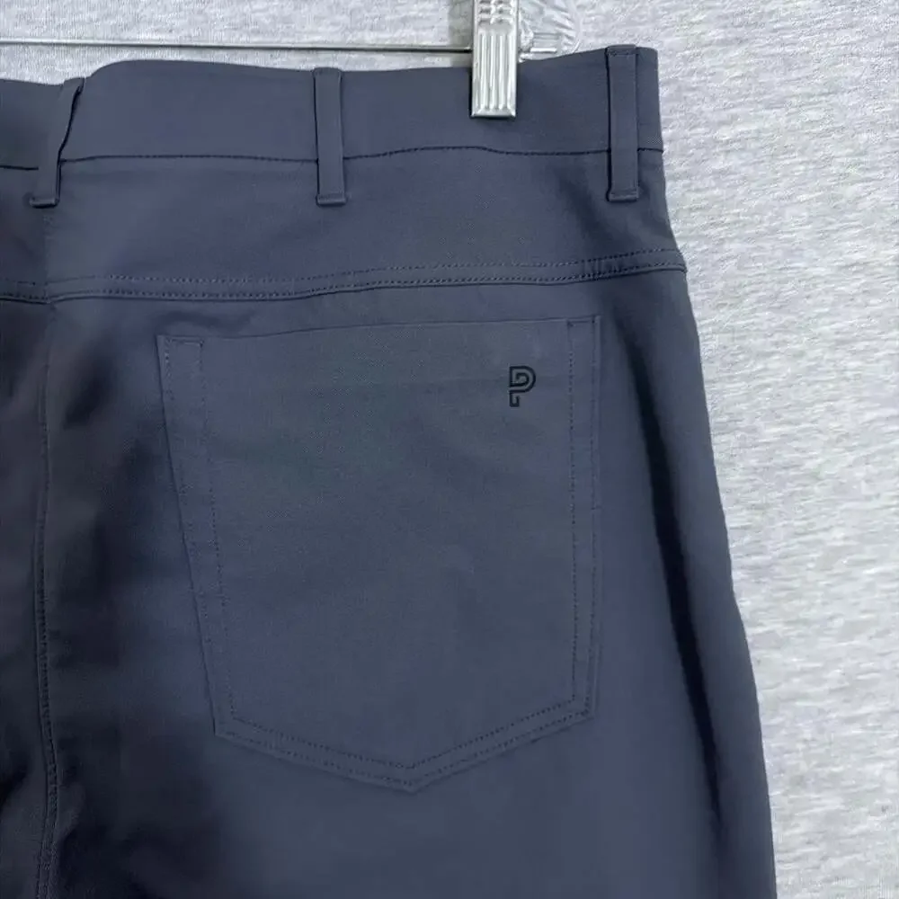 Public Rec Men's Size 36/34 Gray Work Day Slim Straight Fit Tech Pants